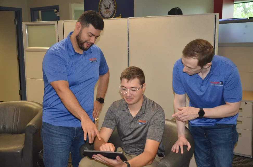 Prosper Solutions team working together in a Greater Boston office